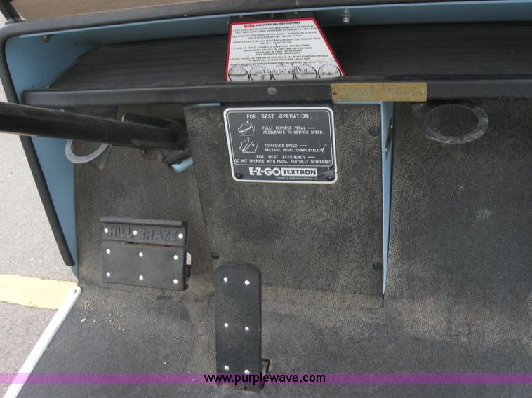 image for item 2790 EZ-GO Textron electric golf cart