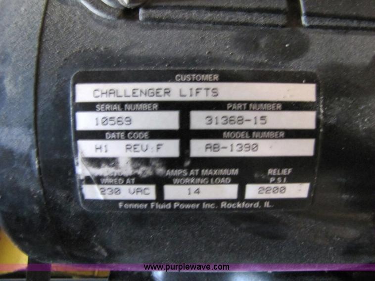 image for item 3100 Champion 39000 two post car lift