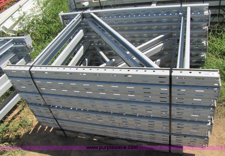 image for item 3103 (9) 40" x 60" pallet racking uprights