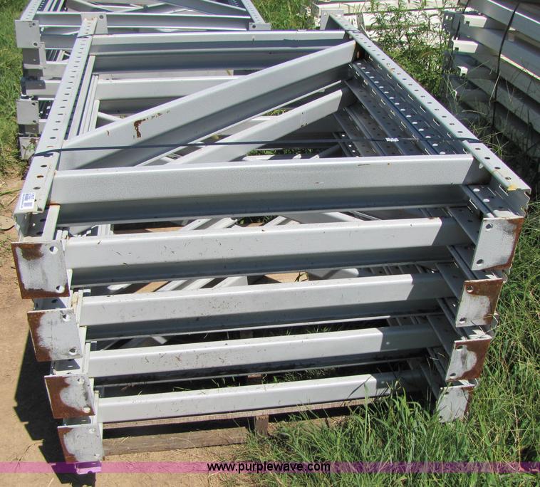 image for item 3103 (9) 40" x 60" pallet racking uprights