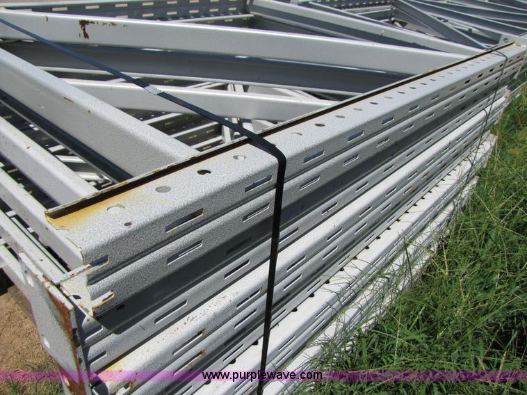 image for item 3103 (9) 40" x 60" pallet racking uprights