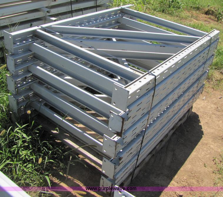 image for item 3103 (9) 40" x 60" pallet racking uprights