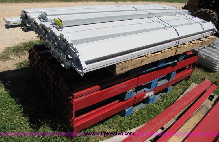 image for item 3104 Assorted pallet rack cross beams