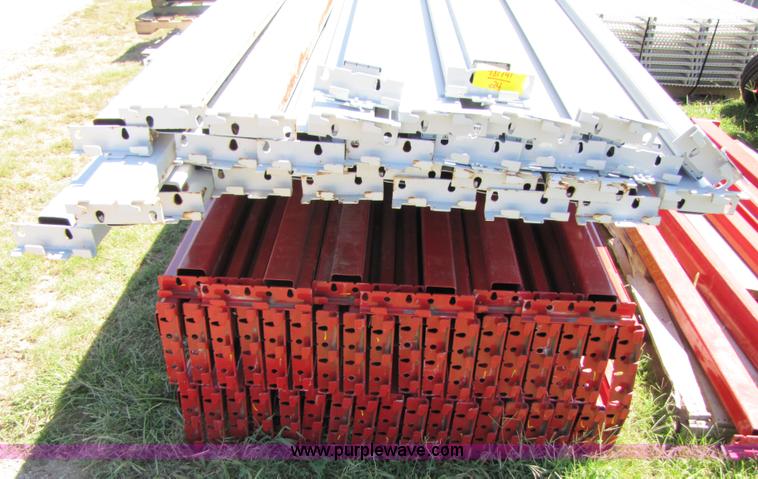 image for item 3104 Assorted pallet rack cross beams