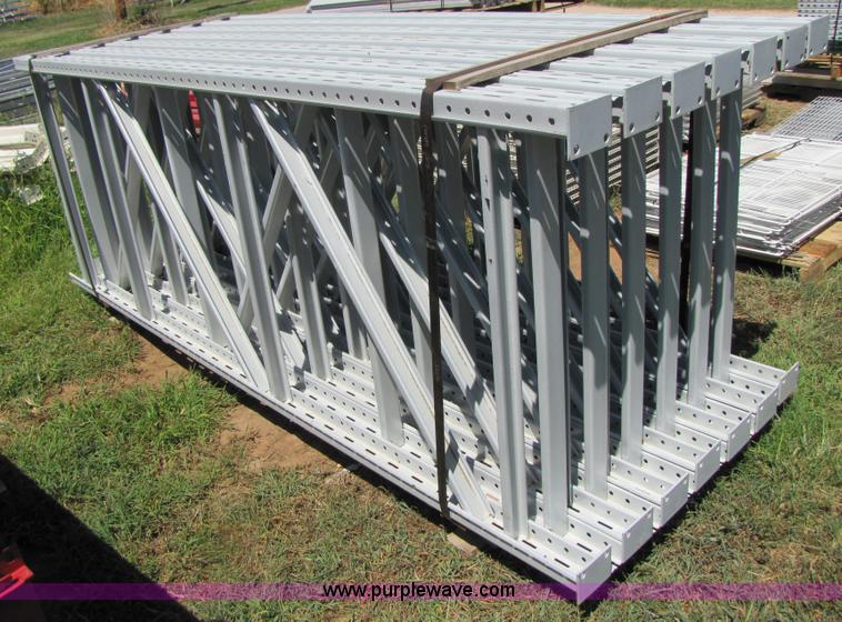 image for item 3104 Assorted pallet rack cross beams