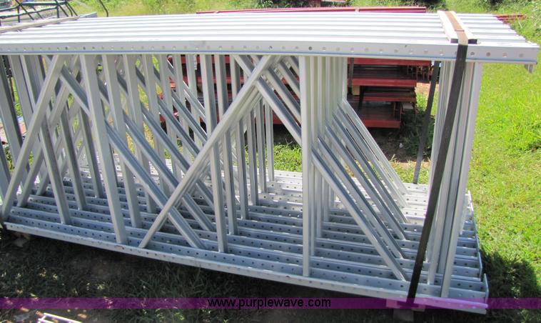 image for item 3104 Assorted pallet rack cross beams