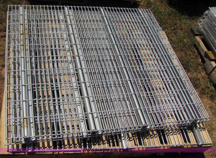 image for item 3107 *(4) 44" x 40.5" grid rack