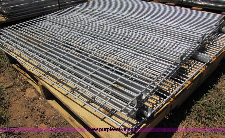 image for item 3107 *(4) 44" x 40.5" grid rack