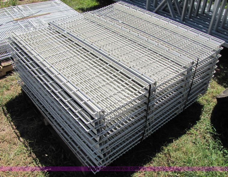image for item 3110 (18) 46" x 46" grid rack