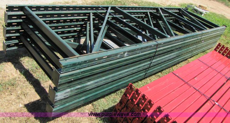 image for item 3111 (30) 90" pallet rack cross beams, U-Rack