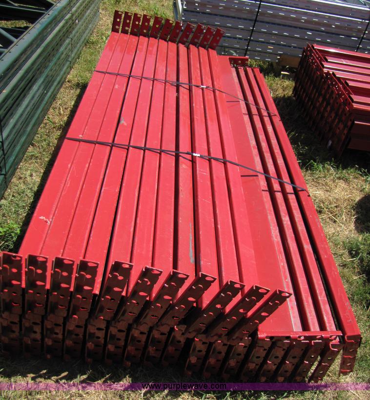 image for item 3111 (30) 90" pallet rack cross beams, U-Rack