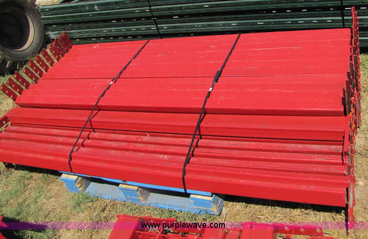 image for item 3111 (30) 90" pallet rack cross beams, U-Rack