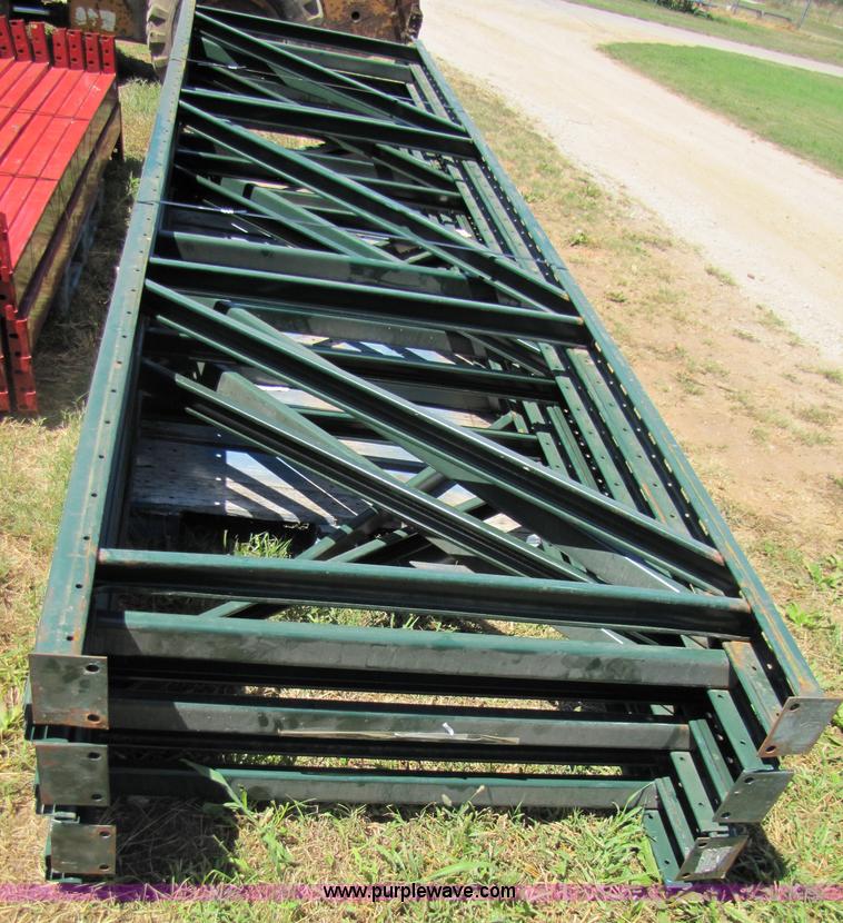 image for item 3111 (30) 90" pallet rack cross beams, U-Rack