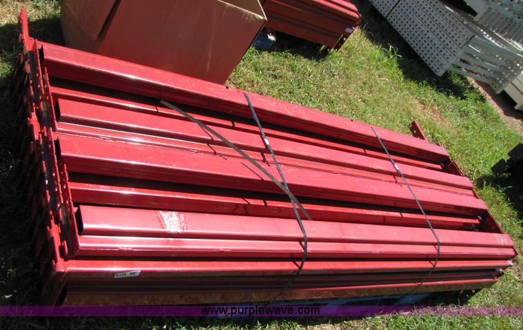 image for item 3112 (24) 90" pallet rack cross beams, U-Rack