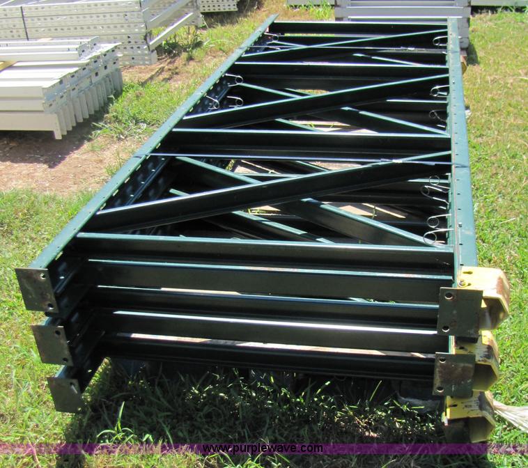 image for item 3112 (24) 90" pallet rack cross beams, U-Rack