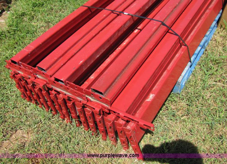 image for item 3112 (24) 90" pallet rack cross beams, U-Rack