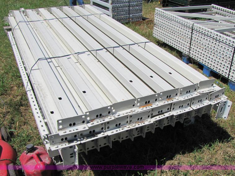image for item 3118 (30) 93" pallet rack cross beams