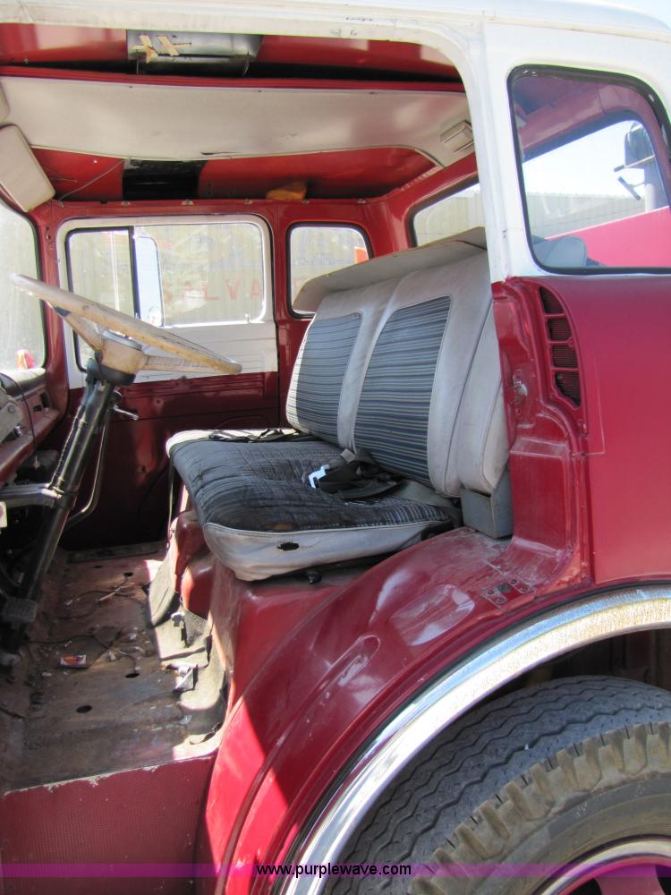 image for item 3122 1967 Ford 750 fire truck