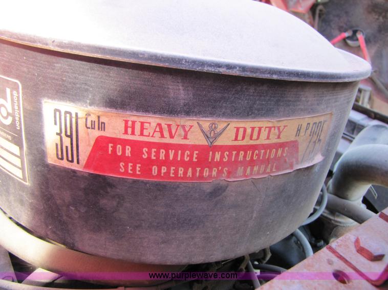 image for item 3122 1967 Ford 750 fire truck