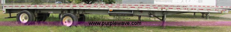 image for item 3504 1998 Wilson 48' flatbed trailer