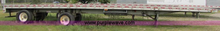 image for item 3505 1997 Wilson 48' flatbed trailer