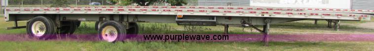 image for item 3506 1998 Wilson 48' flatbed trailer