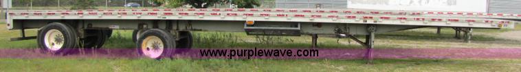 image for item 3506 1998 Wilson 48' flatbed trailer