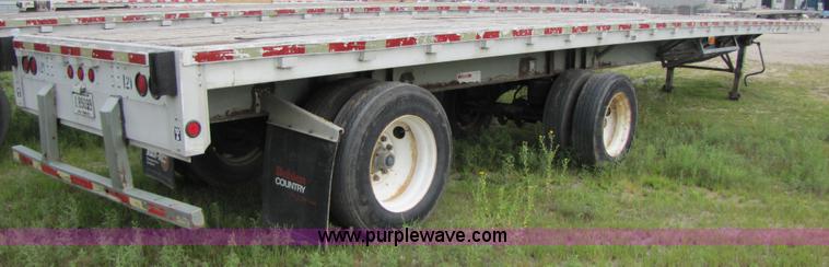 image for item 3507 1998 Wilson 48' flatbed trailer