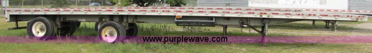 image for item 3508 1998 Wilson 48' flatbed trailer