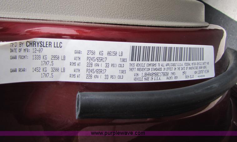 image for item 3513 2008 Jeep Grand Cherokee Laredo