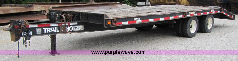 image for item 3515 1997 Trail King TK20 trailer
