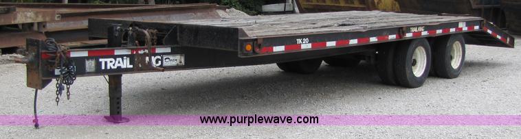image for item 3515 1997 Trail King TK20 trailer