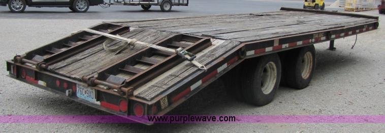 image for item 3515 1997 Trail King TK20 trailer