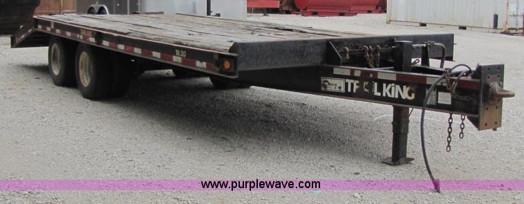 image for item 3515 1997 Trail King TK20 trailer