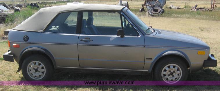 image for item 6171 1984 Volkswagen Rabbit convertible