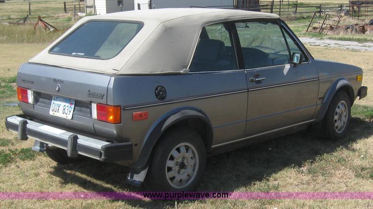 image for item 6171 1984 Volkswagen Rabbit convertible