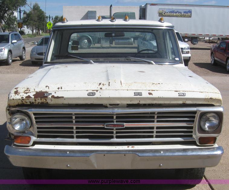 image for item 6178 1969 Ford F250 Camper Special pickup