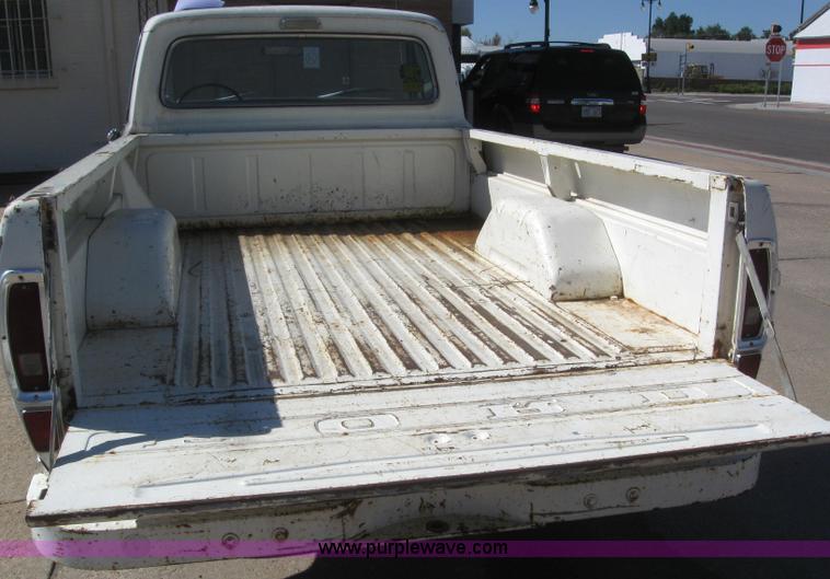 image for item 6178 1969 Ford F250 Camper Special pickup