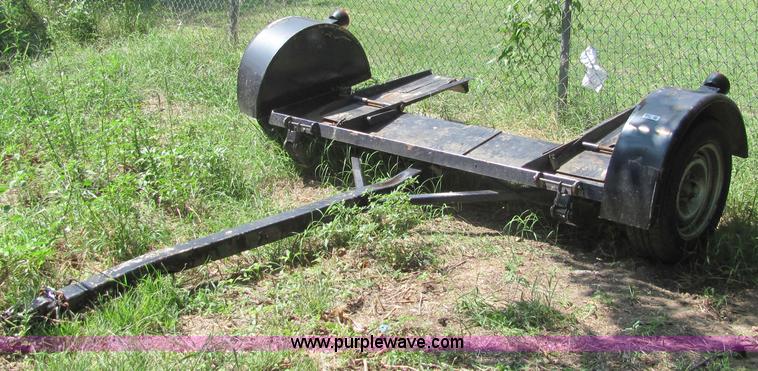 image for item 6841 Single axle car dolly trailer
