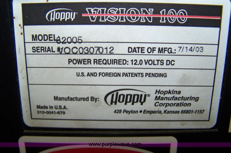 image for item 8016 Hopkins 62005 laser machine