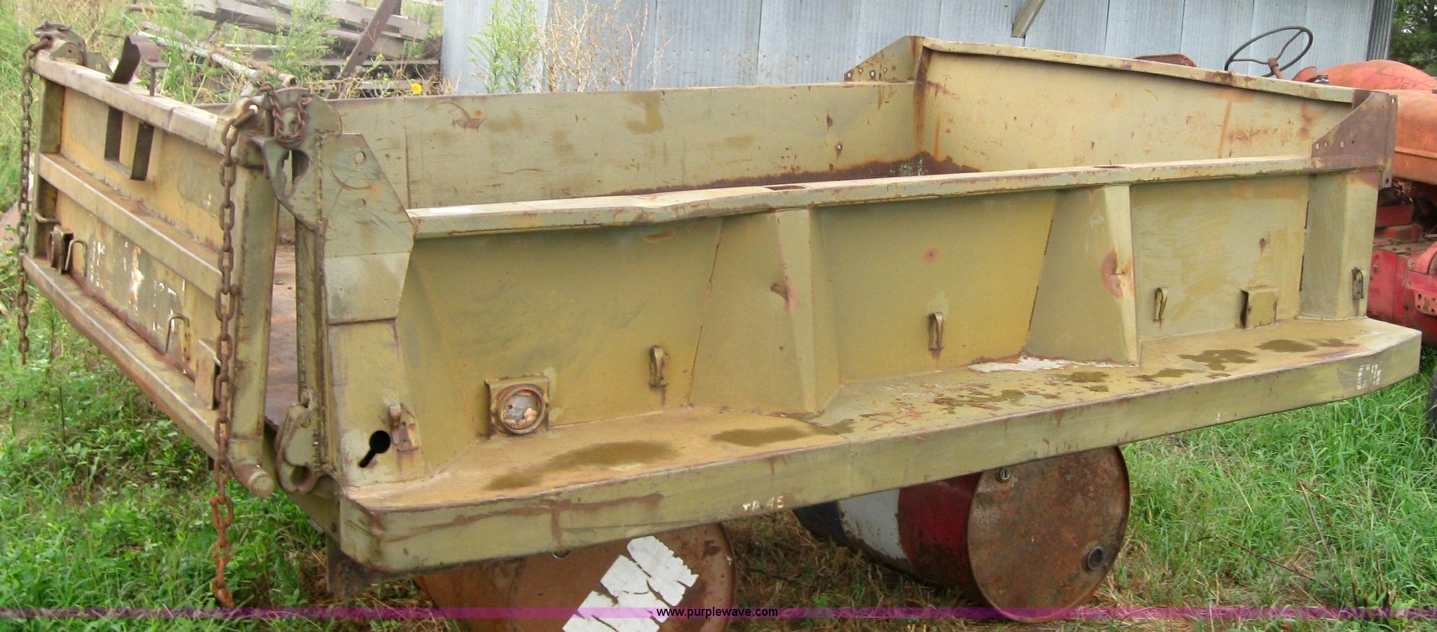9' x 6' military truck bed in Bennington, KS Item 5576 sold Purple Wave