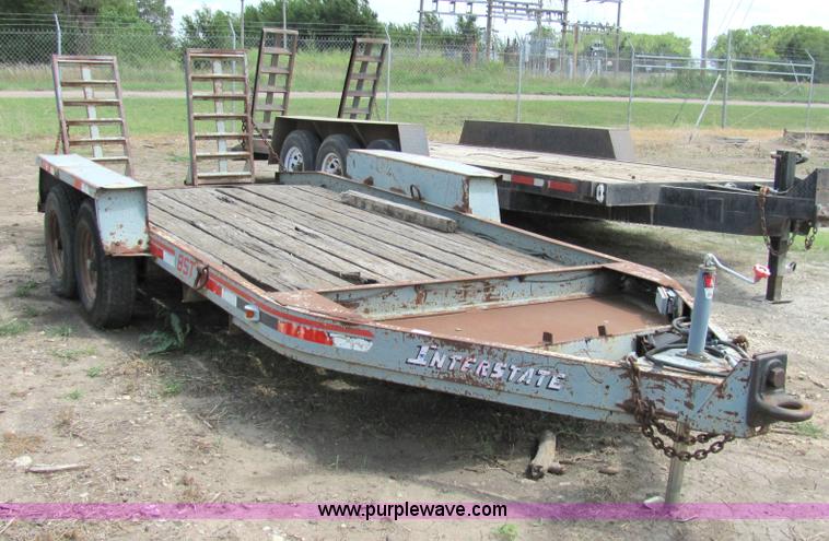 image for item 2094 1998 Interstate 20' trailer