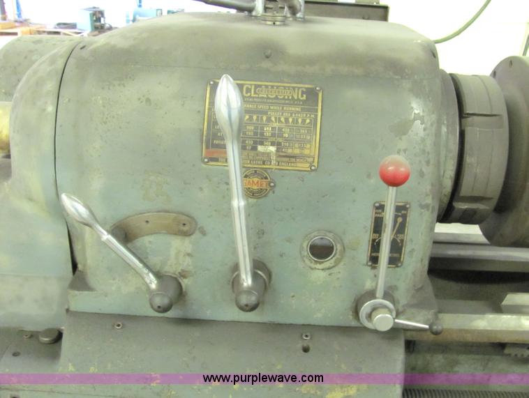 image for item 2118 Clausing Colchester ED3012 3hp lathe