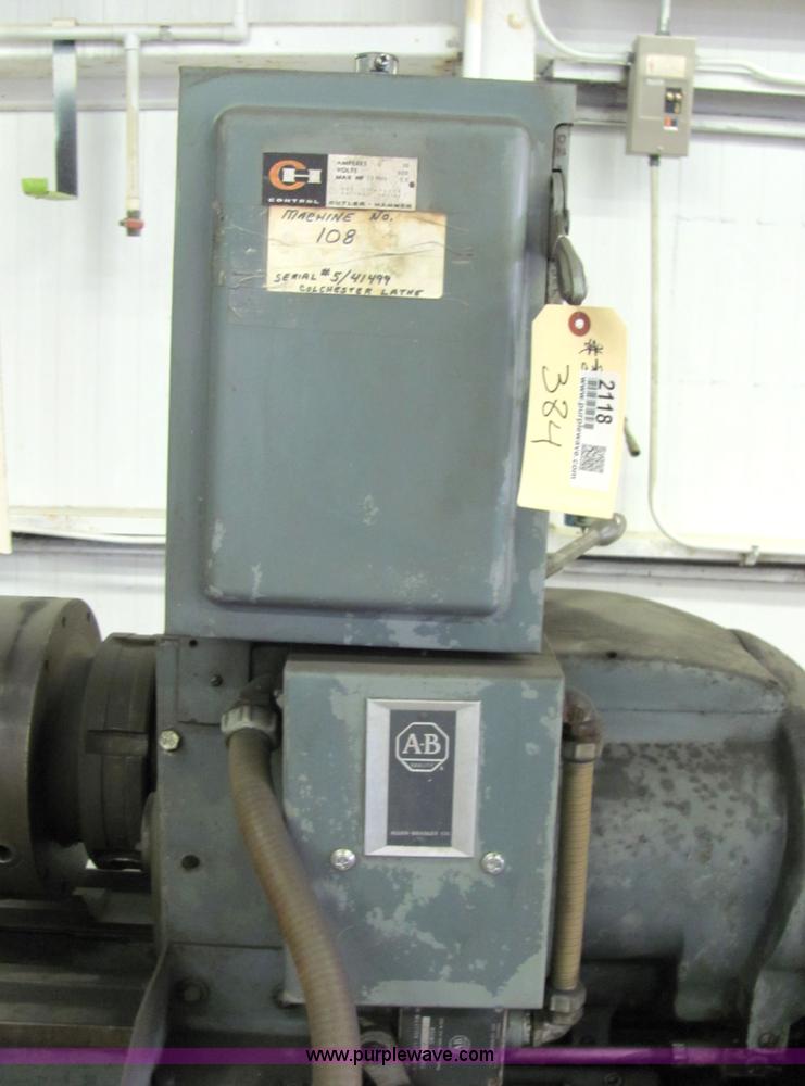 image for item 2118 Clausing Colchester ED3012 3hp lathe
