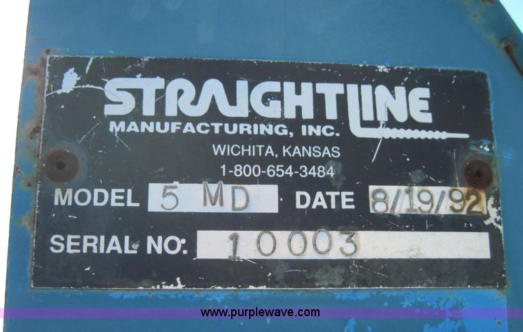 image for item 4133 1992 Doonan 13' equipment trailer