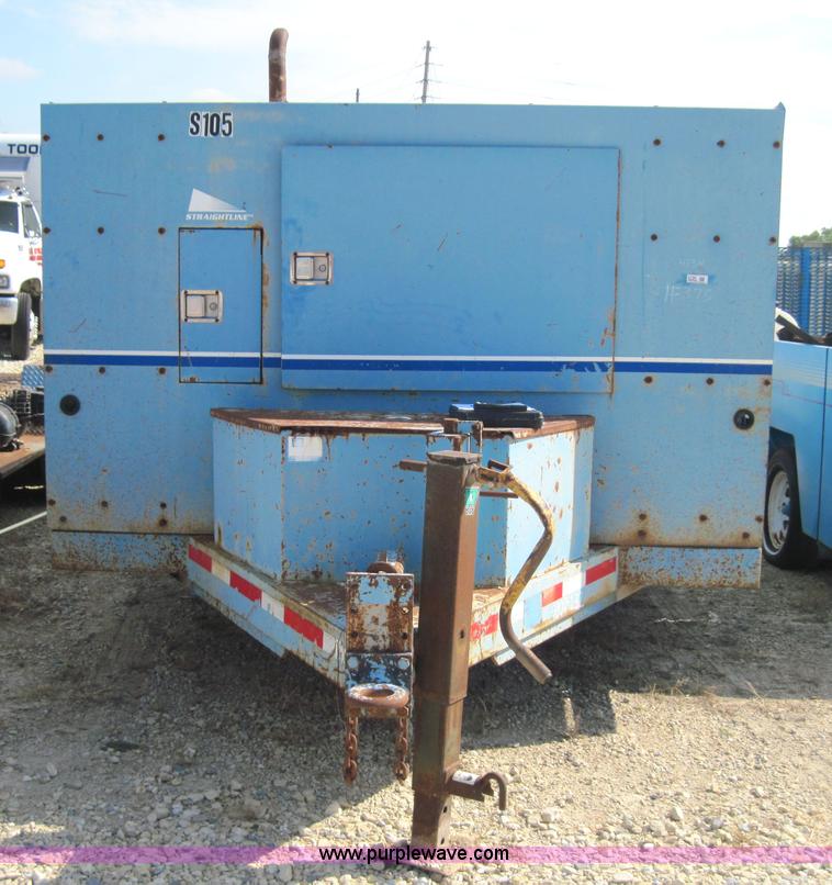 image for item 4134 1992 Doonan Tandem axle flat bed trailer