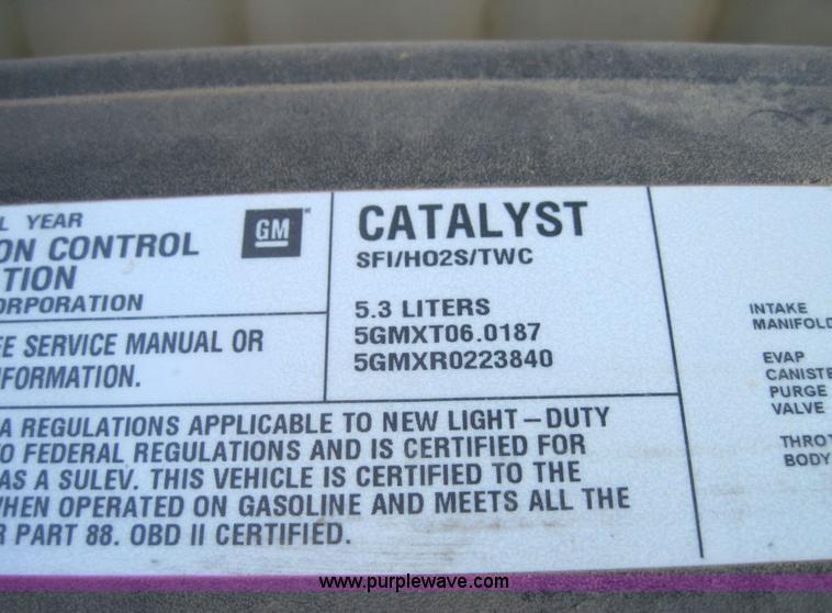 image for item 4139 2005 Chevrolet K1500 Silverado pickup truck