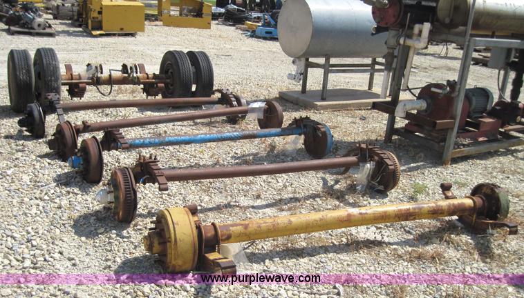 image for item 4146 Assorted axles