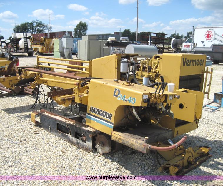 Vermeer 24x40 directional parts drill in Hutchinson, KS Item 4171
