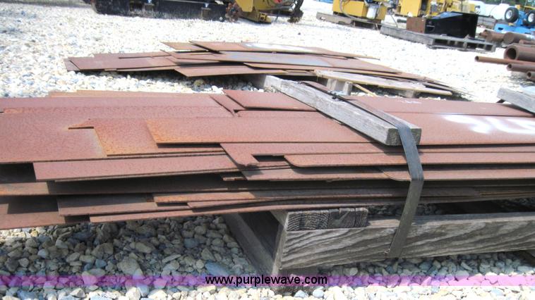 image for item 4182 (12) pallets of assorted steel plate, bar, and tubing